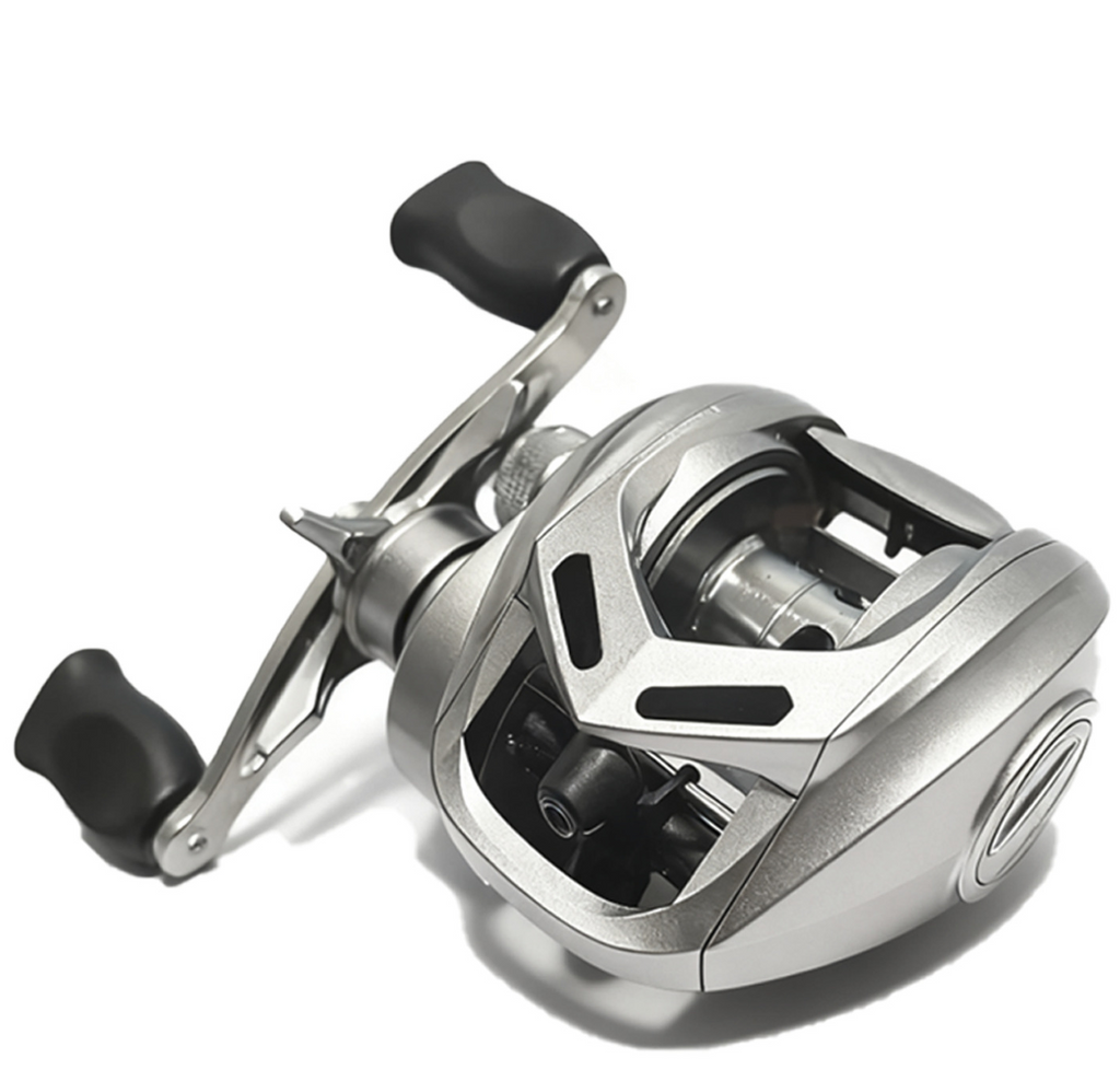 All-Metal Baitcasting Reel - Anti-Backlash Long Cast for Predator Fishing
