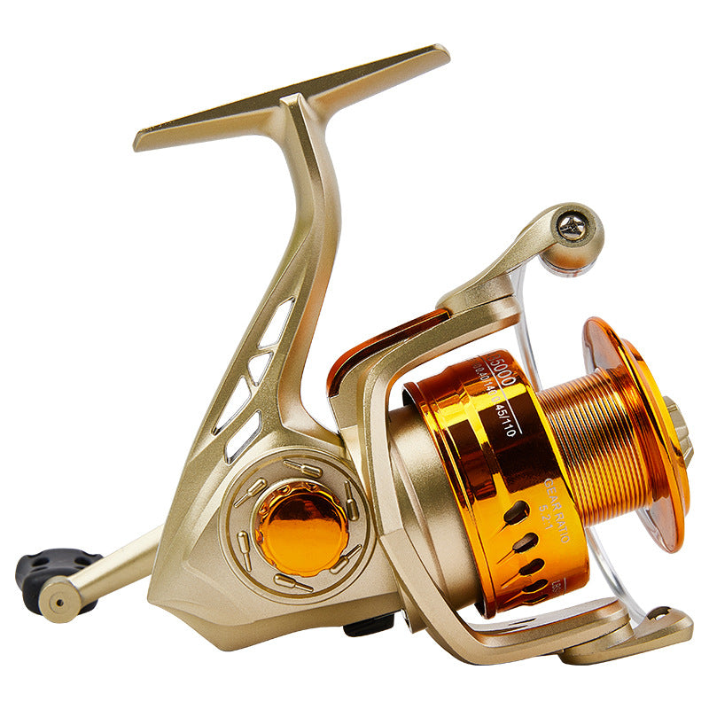 BILLINGS ABS Spinning Reel | Folding Wood Handle & Drag Clicker