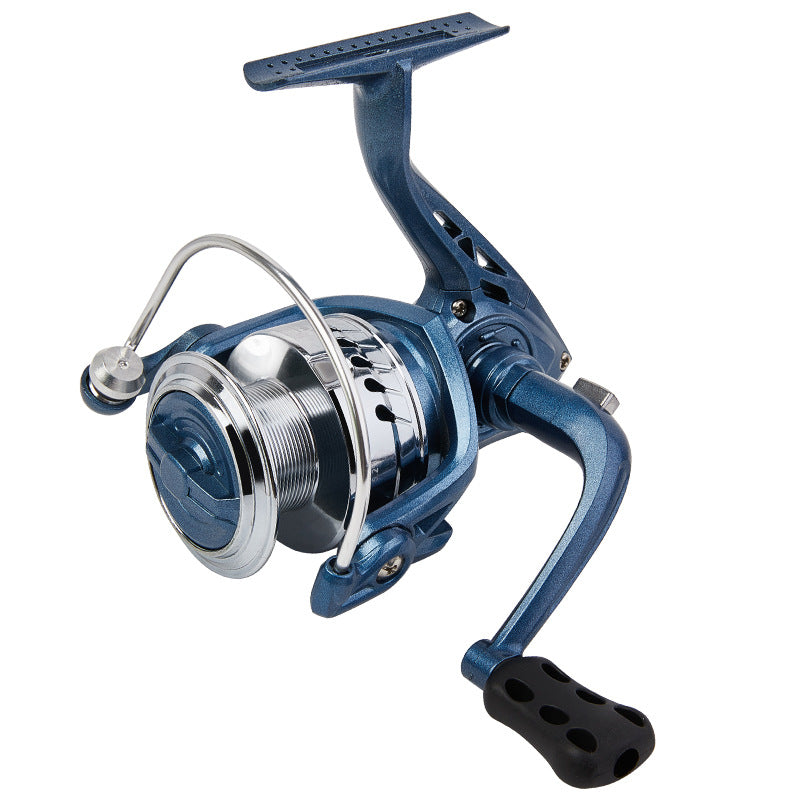 BILLINGS ABS Spinning Reel | Folding Wood Handle & Drag Clicker