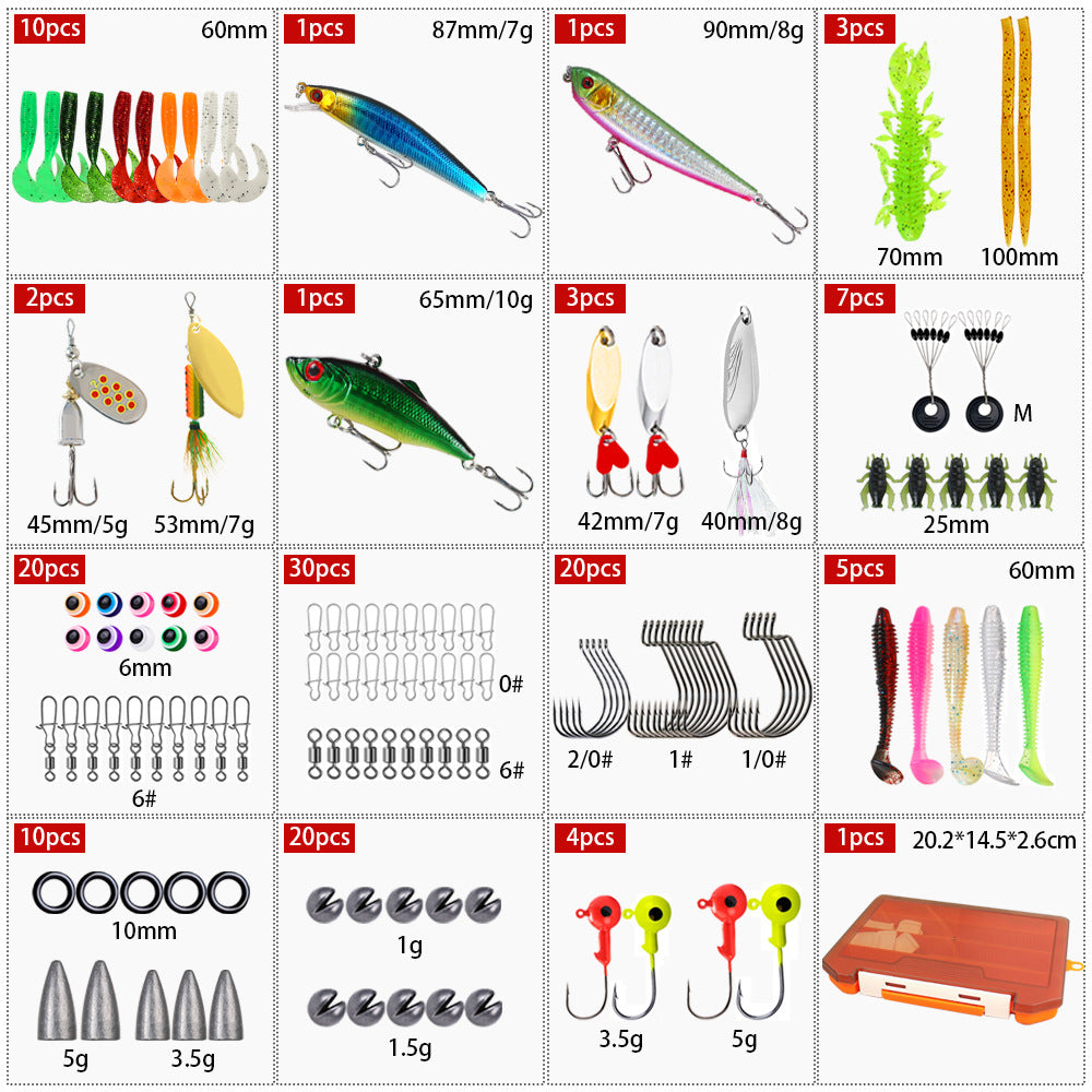 137-Piece Fishing Lure Kit