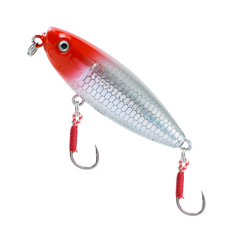 Floating Pencil Lure - 7g Topwater Bait with Internal Rattle
