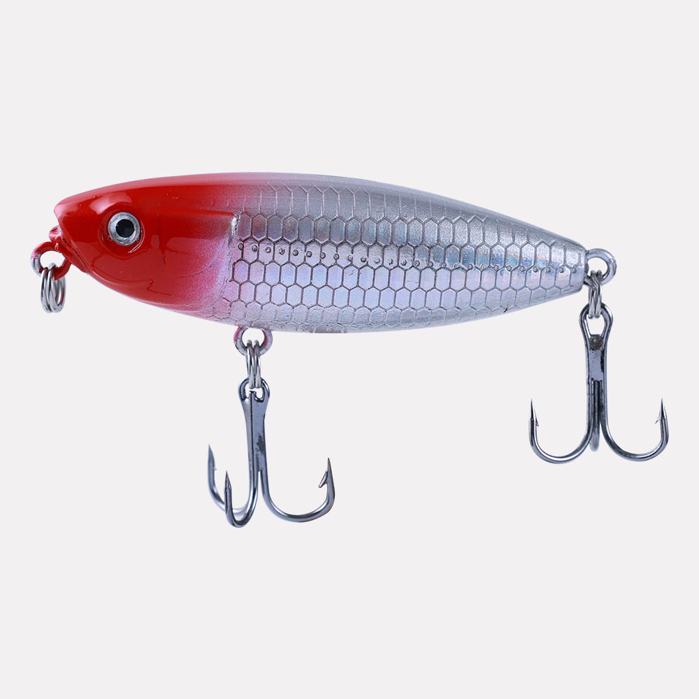 Floating Pencil Lure - 7g Topwater Bait with Internal Rattle