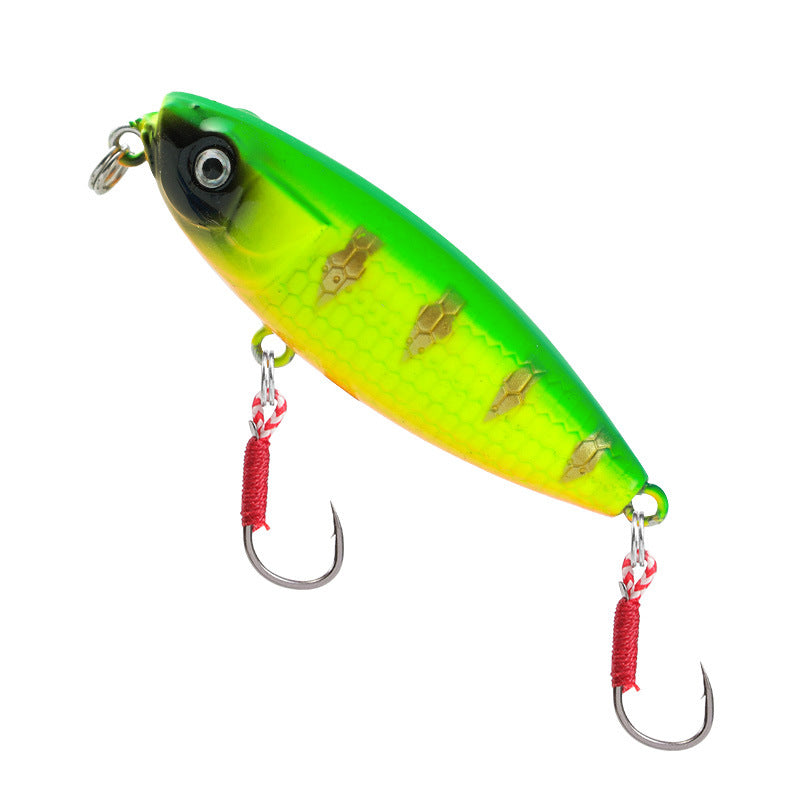 Floating Pencil Lure - 7g Topwater Bait with Internal Rattle