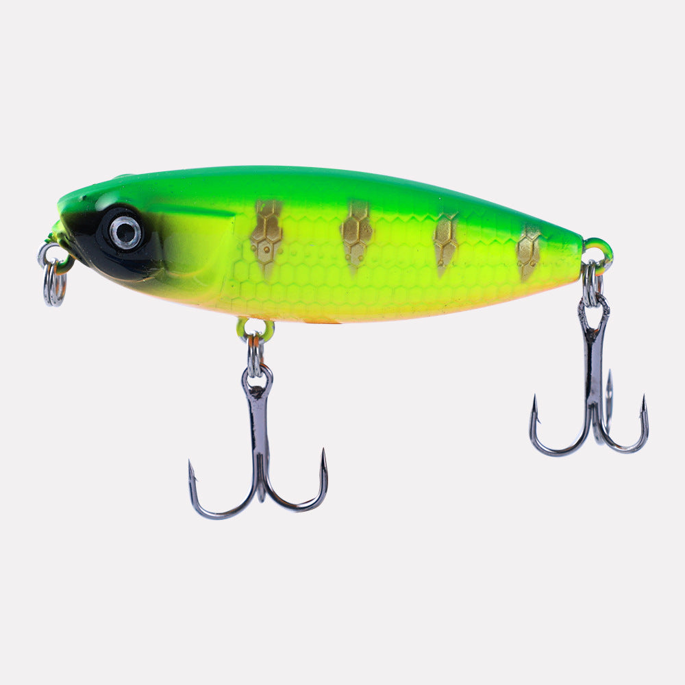 Floating Pencil Lure - 7g Topwater Bait with Internal Rattle