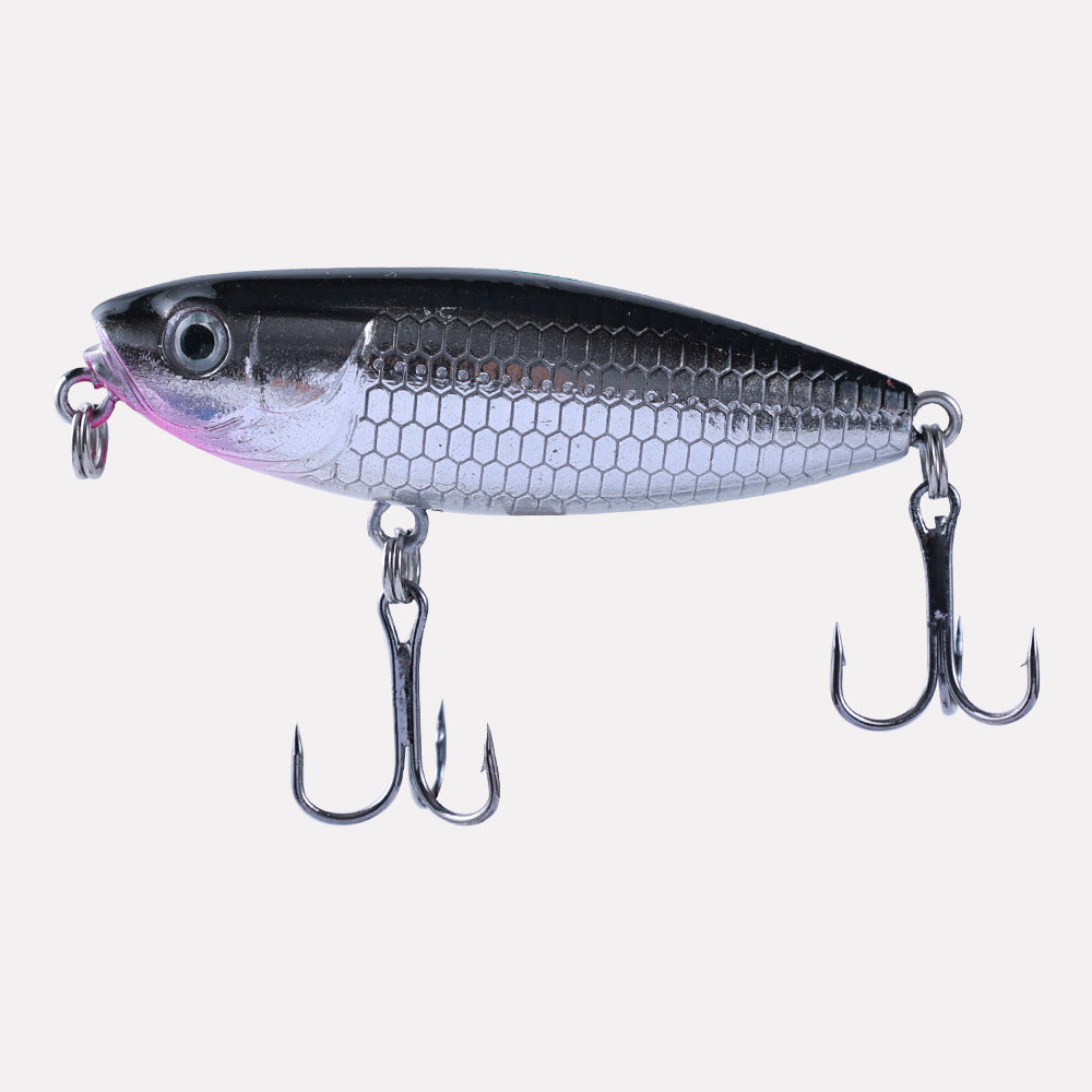 Floating Pencil Lure - 7g Topwater Bait with Internal Rattle