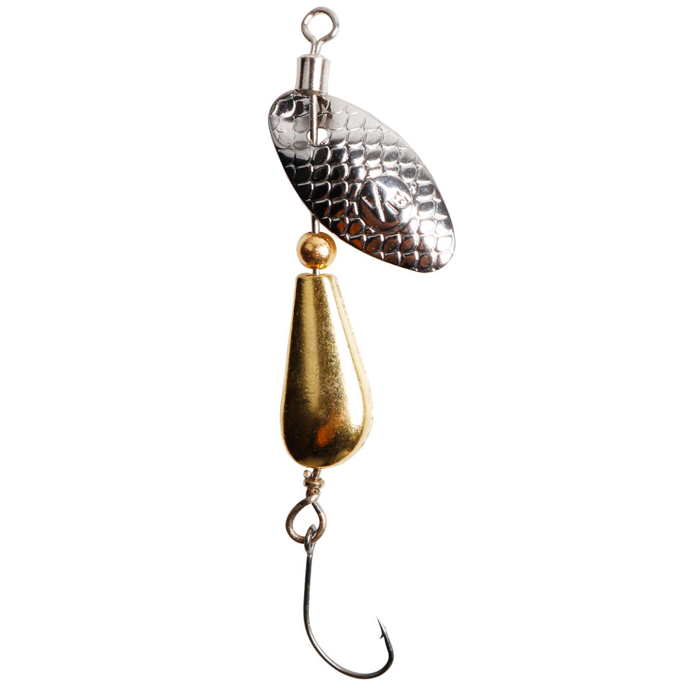Micro Spinner Lure-Reflective Blade for Panfish