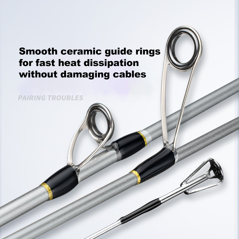 Small Golf Silver Blade UL Rod | Ceramic Guides & Powerful Backbone