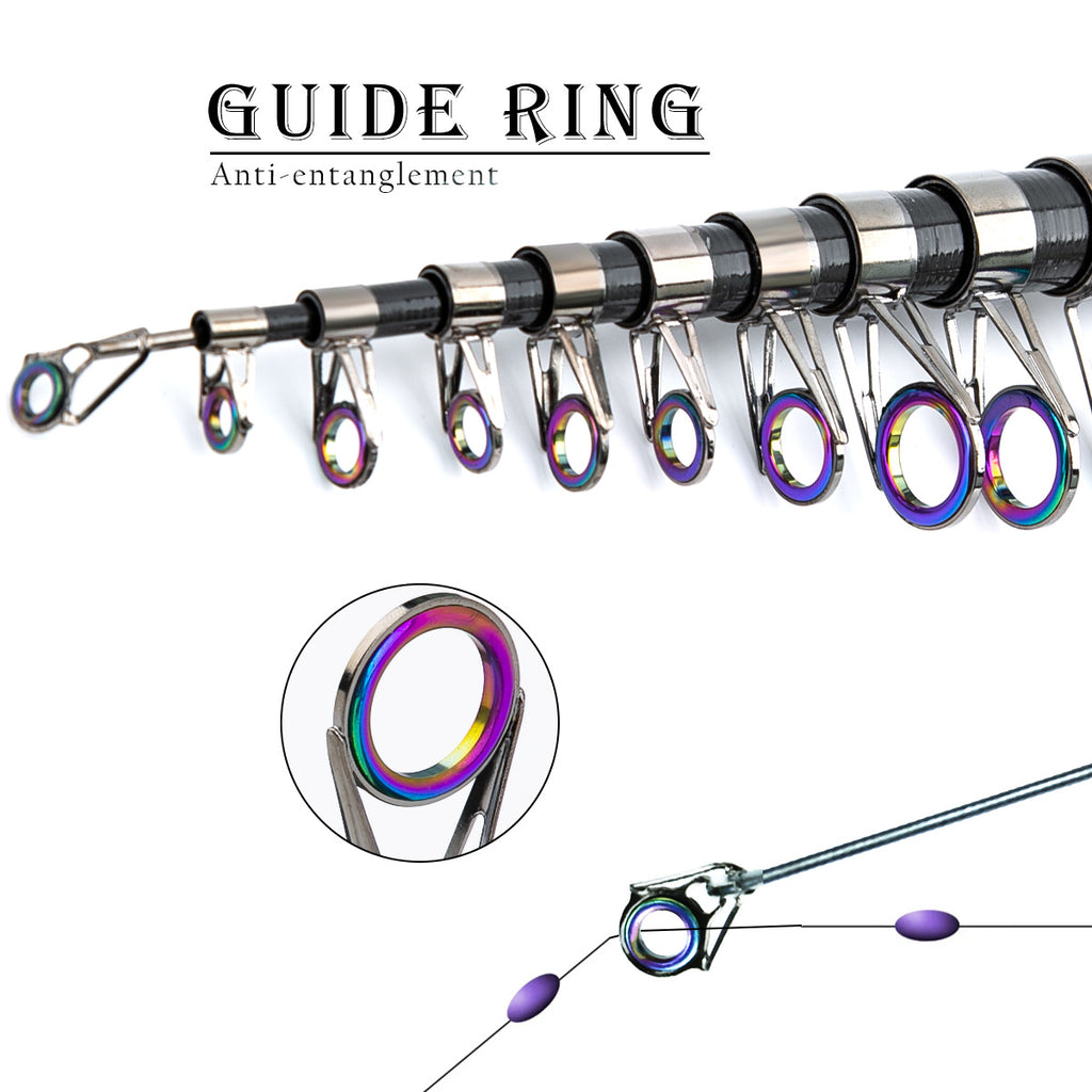 Carbon Fiber Spinning Rod Combo - All-Round Fishing Rod Set