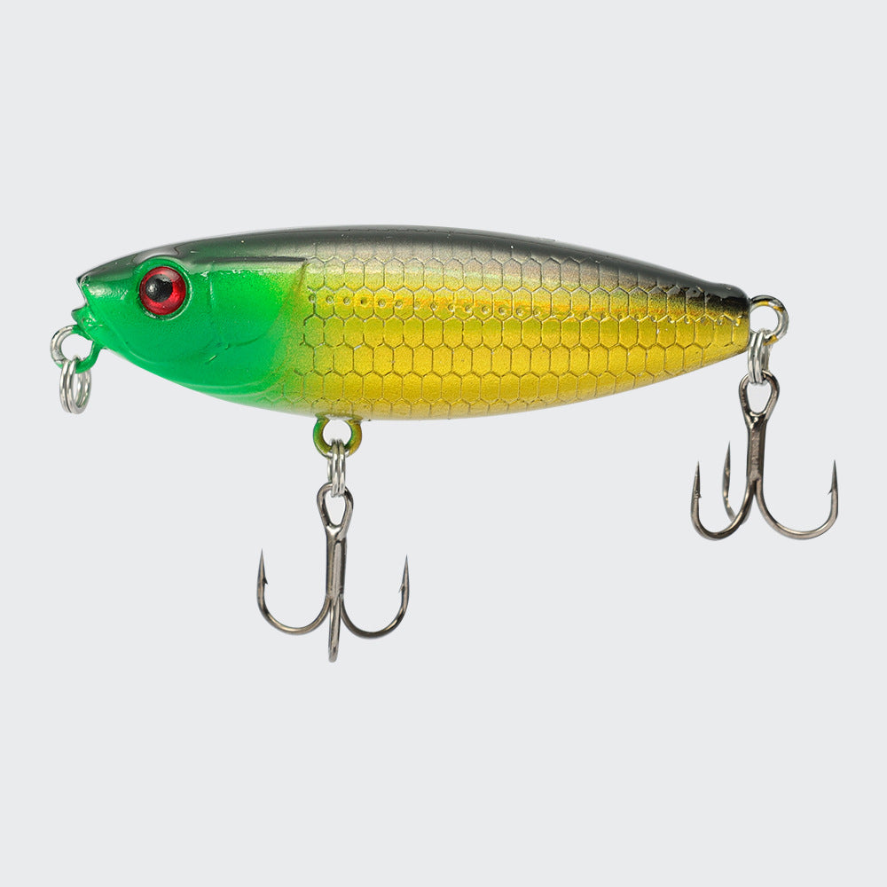 Floating Pencil Lure - 7g Topwater Bait with Internal Rattle