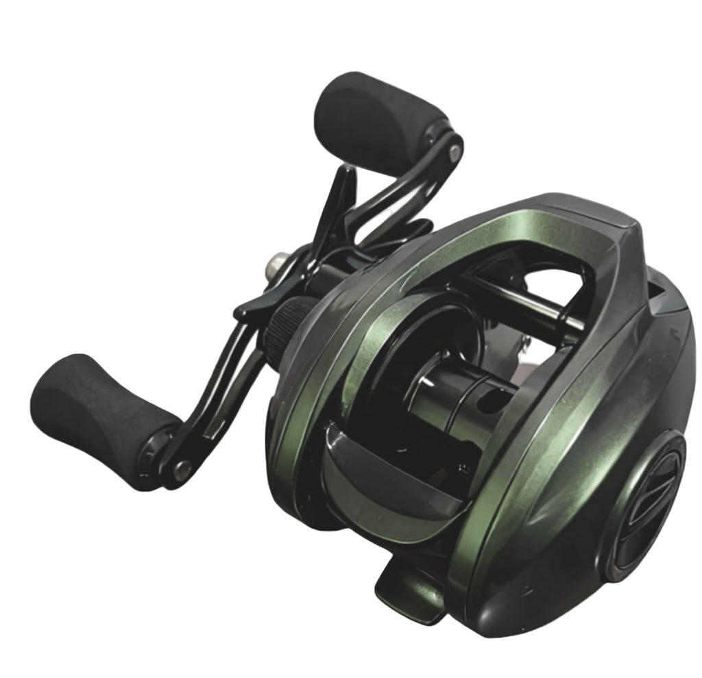All-Metal Baitcasting Reel - Anti-Backlash Long Cast for Predator Fishing