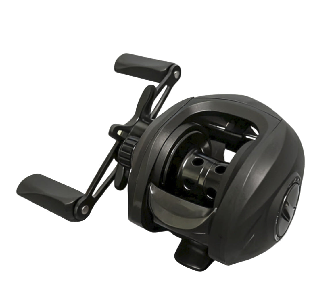 All-Metal Baitcasting Reel - Anti-Backlash Long Cast for Predator Fishing